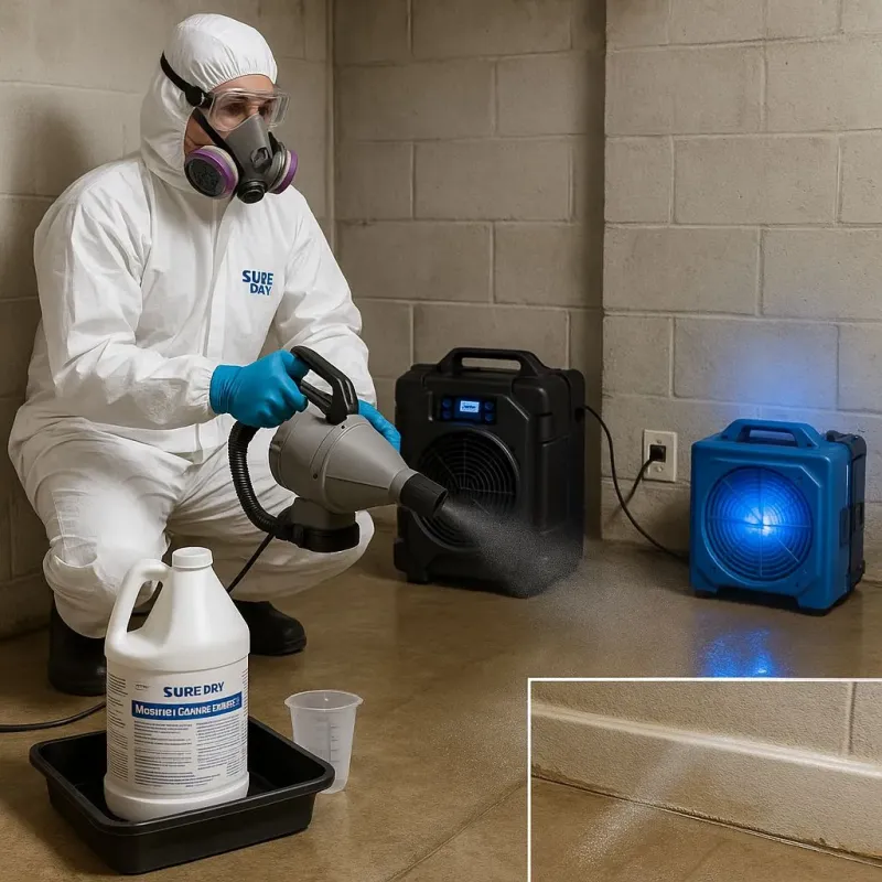 Sanitization and Odor Removal process in Grambling, LA