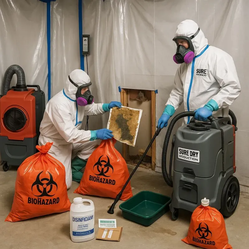 Contaminated Water Handling Protocols process in Grambling, LA